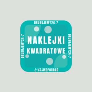 Naklejki kwadratowe