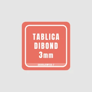 Tablica Dibond 3mm