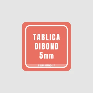 Tablica Dibond 5mm