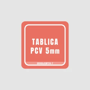 Tablica PCV 5mm